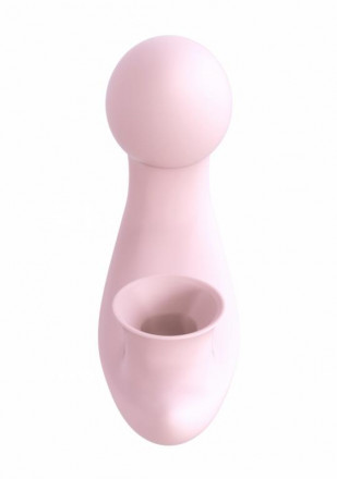 Розовый вибратор для G-точки Irresistible Desirable с бесконтактной клиторальной стимуляцией 