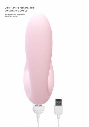 Розовый вибратор для G-точки Irresistible Desirable с бесконтактной клиторальной стимуляцией 
