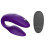Фиолетовый вибратор для пар We-Vibe Sync 2 