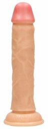 Телесный реалистичный фаллоимитатор Realistic Cock 9&quot; - 23,5 см.
