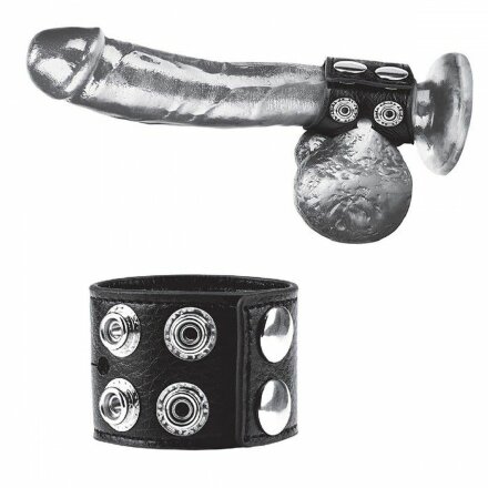 Ремень на член и мошонку 1.5&quot; Cock Ring With Ball Strap 