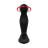 Черный вибростимулятор простаты Adam s Rotating P-spot Massager - 14,2 см. 