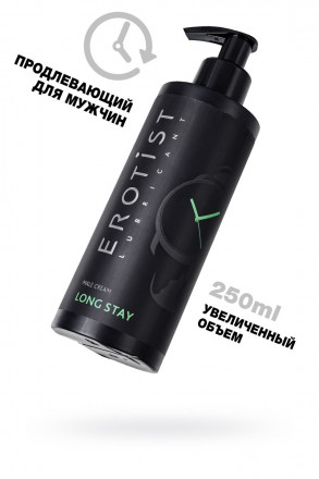Продлевающий крем Erotist Long Stay - 250 мл. 