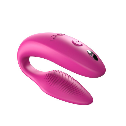 Розовый вибратор для пар We-Vibe Sync 2 