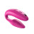 Розовый вибратор для пар We-Vibe Sync 2 