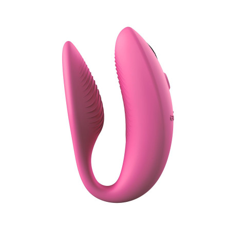 Розовый вибратор для пар We-Vibe Sync 2 
