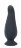 Черная анальная пробка PLAY CANDI BIG TIME MEDIUM BLACK - 12,5 см. 