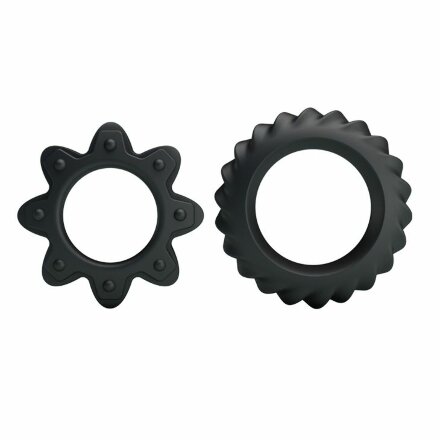 Набор ребристых эрекционных колец Ring Flowering 