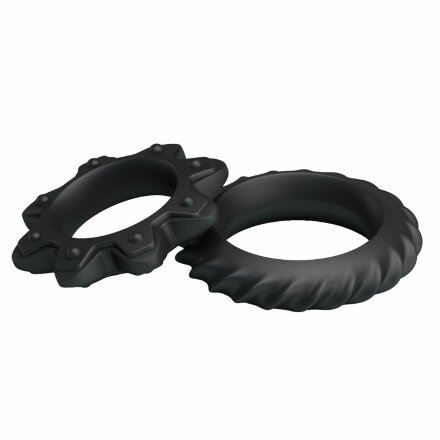 Набор ребристых эрекционных колец Ring Flowering 