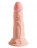 Телесный фаллоимитатор на присоске 5&quot; Triple Density Cock - 15,24 см. 