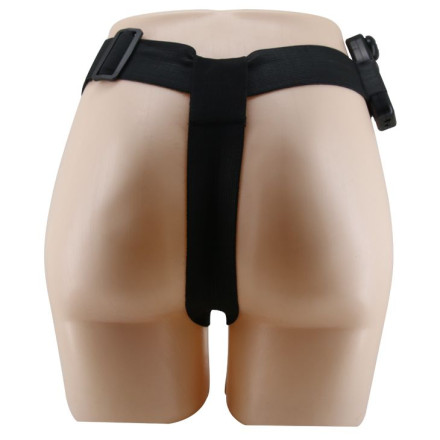 Страпон на трусиках с вибрацией Ultra Passionate Harness - 16 см. 