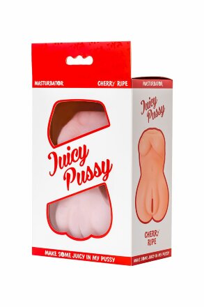 Телесный мастурбатор Juicy Pussy Cherry Ripe 
