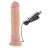 Телесный вибратор-реалистик Dr. Throb 9.5 Inch Vibrating Realistic Cock - 24,1 см. 