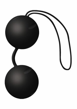 Чёрные вагинальные шарики Joyballs Black 