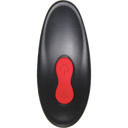 Черный вибростимулятор простаты Adam s Rechargeable - 11,7 см. 