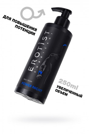 Крем для повышения потенции Erotist Power Night - 250 мл. 