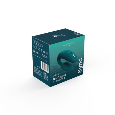 Зеленый вибратор для пар We-Vibe Sync 2 