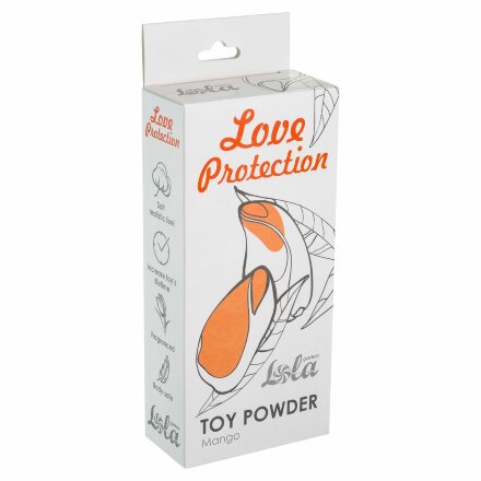 Пудра для игрушек Love Protection с ароматом манго - 30 гр. 
