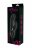 Черный вибратор-кролик NAGHI NO.33 RECHARGEABLE DUO VIBRATOR - 23 см. 