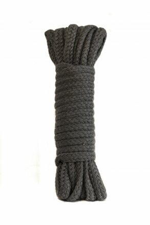 Серая веревка Bondage Collection Grey - 9 м. 