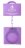 Фиолетовые наручники OUCH! Purple 