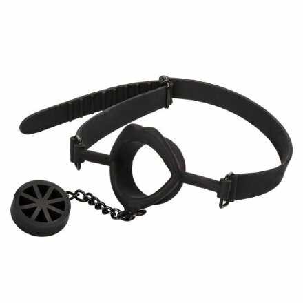 Кляп с пробкой Silicone Stopper Gag 