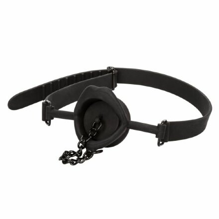 Кляп с пробкой Silicone Stopper Gag 
