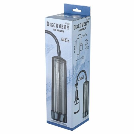 Дымчатая вакуумная помпа Discovery Light Boarder 