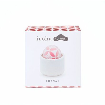 Белый вибромассажёр Temari Hana 