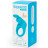 Голубое эрекционное виброкольцо Happy Rabbit Rechargeable Rabbit Cock Ring 