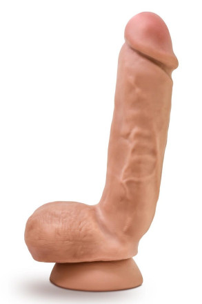 Кофейный фаллоимитатор The Mailman - 21,5 см. 