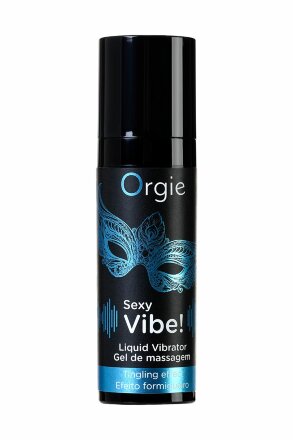 Гель для массажа ORGIE Sexy Vibe Liquid Vibrator с эффектом вибрации - 15 мл. 