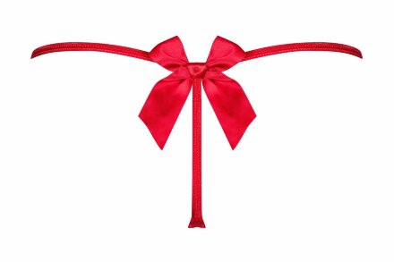 Изысканные трусики-стринги Giftella с бантиком сзади 