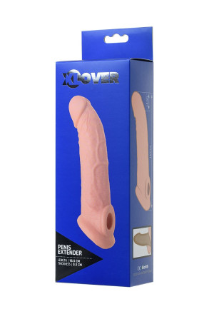 Насадка телесного цвета Toyfa XLover - 16,5 см. 