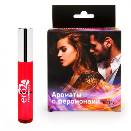 Набор тестеров ароматизирующих композиций с феромонами EROWOMAN - 10 шт. по 5 мл. 
