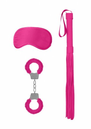 Розовый набор для бондажа Introductory Bondage Kit №1 