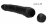Черный вибромассажер Multispeed G-Spot Vibrator - 23,5 см. 