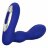 Синий анальный вибратор Eclipse Pleasure Probe - 13,25 см. 