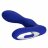 Синий анальный вибратор Eclipse Pleasure Probe - 13,25 см. 