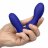 Синий анальный вибратор Eclipse Pleasure Probe - 13,25 см. 