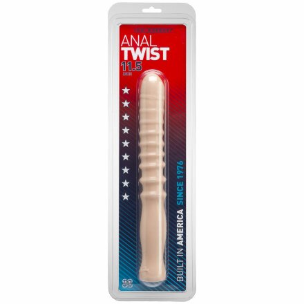 Телесный анальный стимулятор Anal Twist - 29 см. 