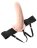 Полый страпон 8&quot; Hollow Strap-On телесного цвета - 19 см. 