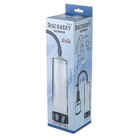 Прозрачная вакуумная помпа Discovery Light Boarder 