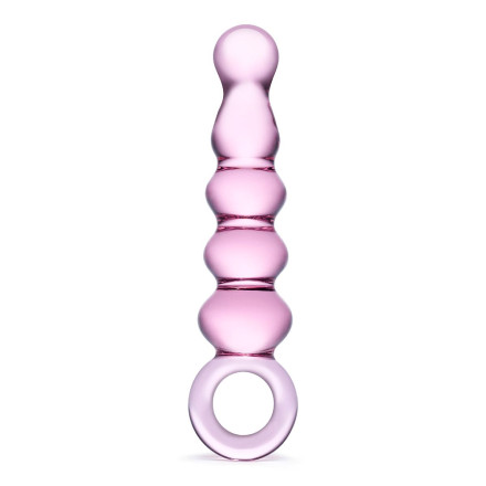 Анальный розовый жезл Quintessence Anal Slider - 18 см. 