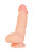 Телесный реалистичный вибратор Elite Vibro - 18,5 см. 