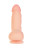 Телесный реалистичный вибратор Elite Vibro - 18,5 см. 