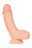 Телесный реалистичный вибратор Elite Vibro - 18,5 см. 
