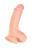 Телесный реалистичный вибратор Elite Vibro - 18,5 см. 