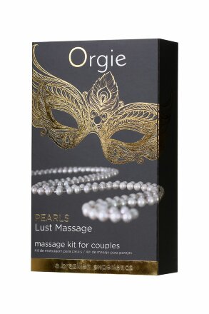 Набор для эротического массажа Orgie Pearl Lust Massage 