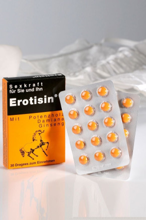 Средство для повышения сексуальной энергии Erotisin - 30 драже (430 мг.) 